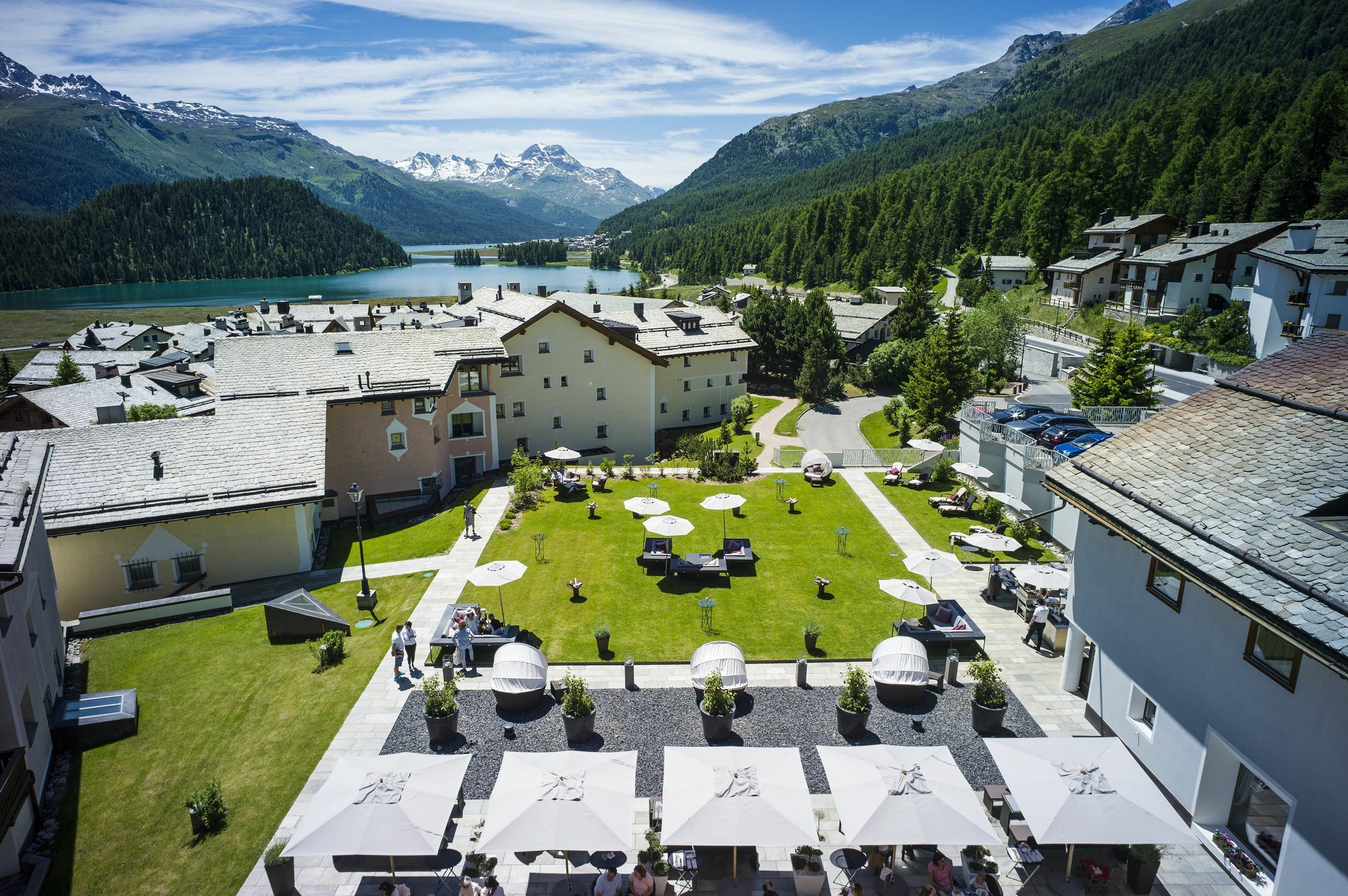 Hotel Giardino Mountain Svatý Mořic Exteriér fotografie